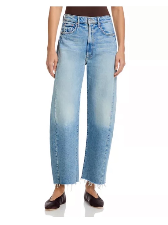 MOTHER Denim - Mother half pipe ankle fray